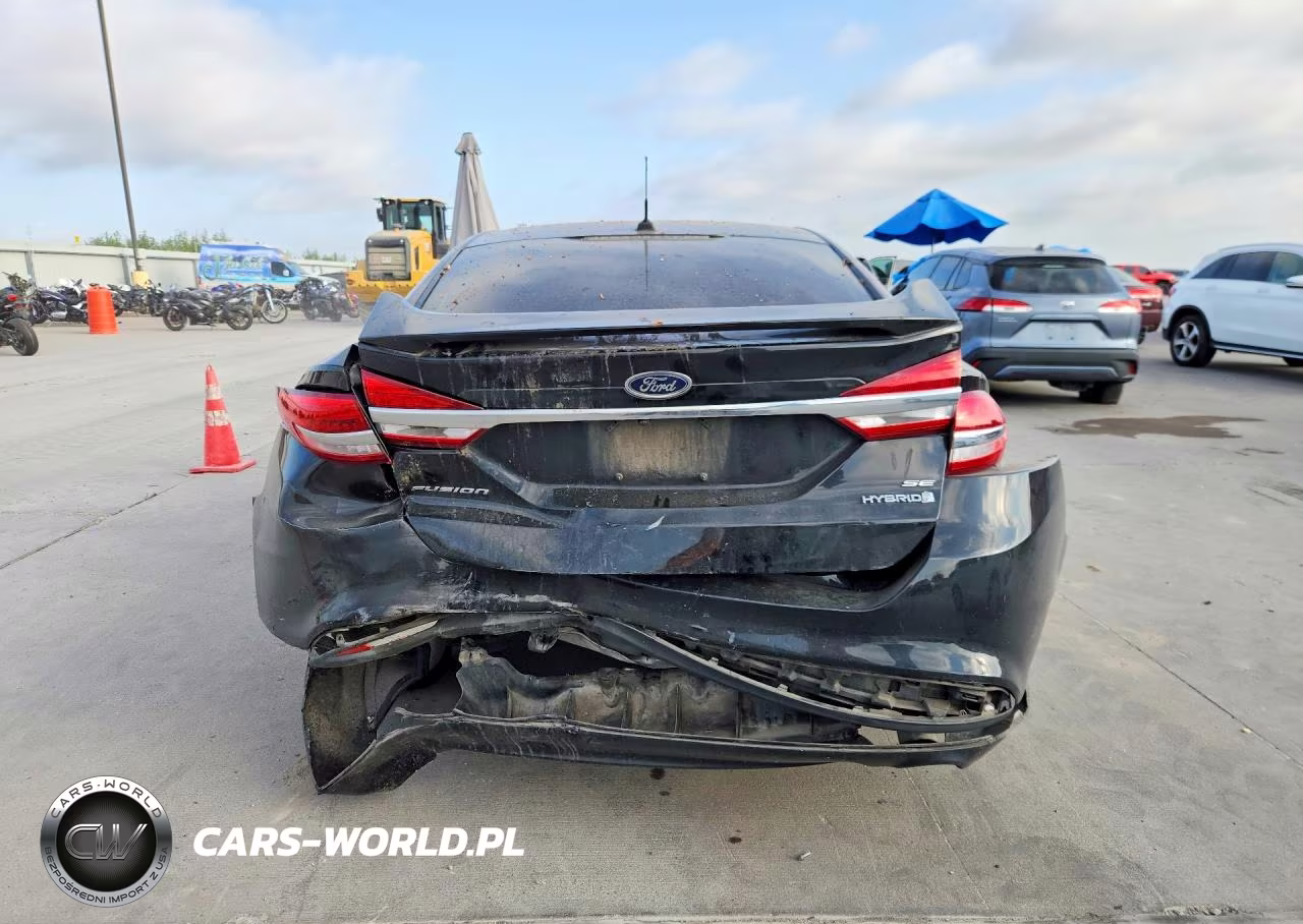 2017 Ford Fusion Se Hybrid VIN:3FA6P0LU8HR400149 - 6