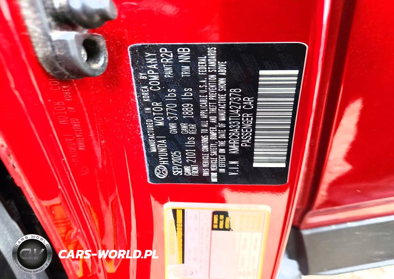 2026 Hyundai Venue Sel VIN:KMHRC8A33TU427378 - 14
