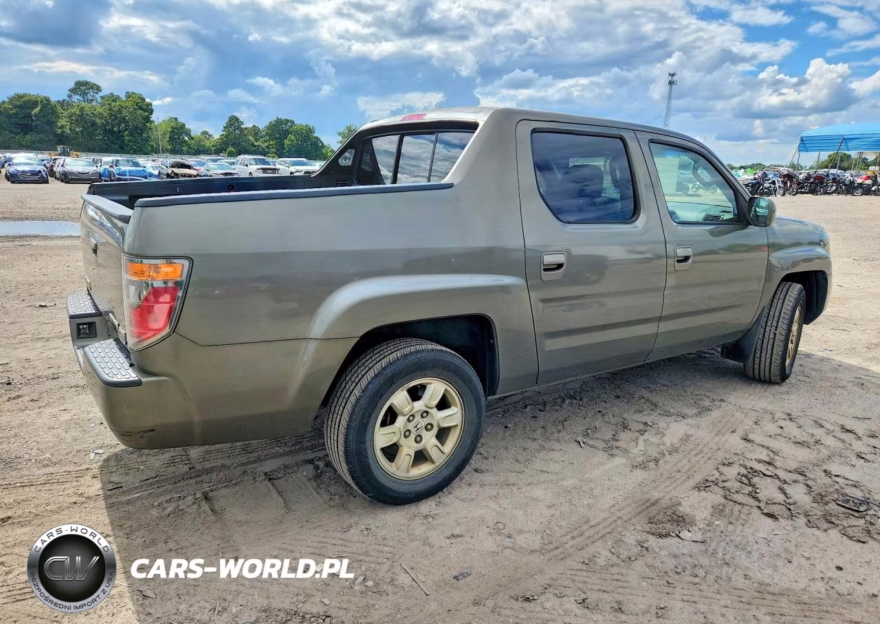 2007 Honda Ridgeline Rtl VIN:2HJYK16597H530118 - 3