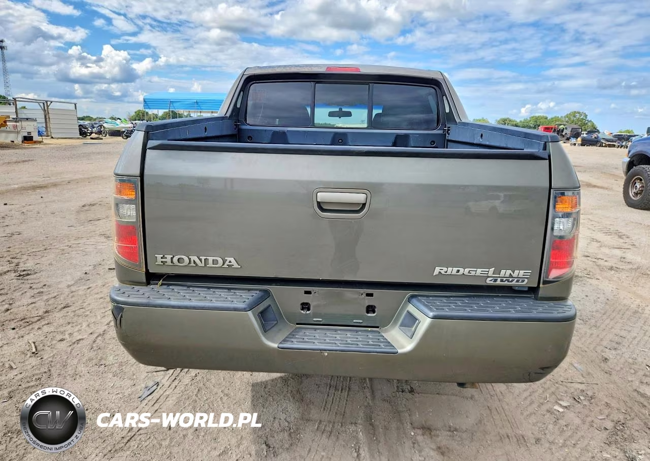 2007 Honda Ridgeline Rtl VIN:2HJYK16597H530118 - 6