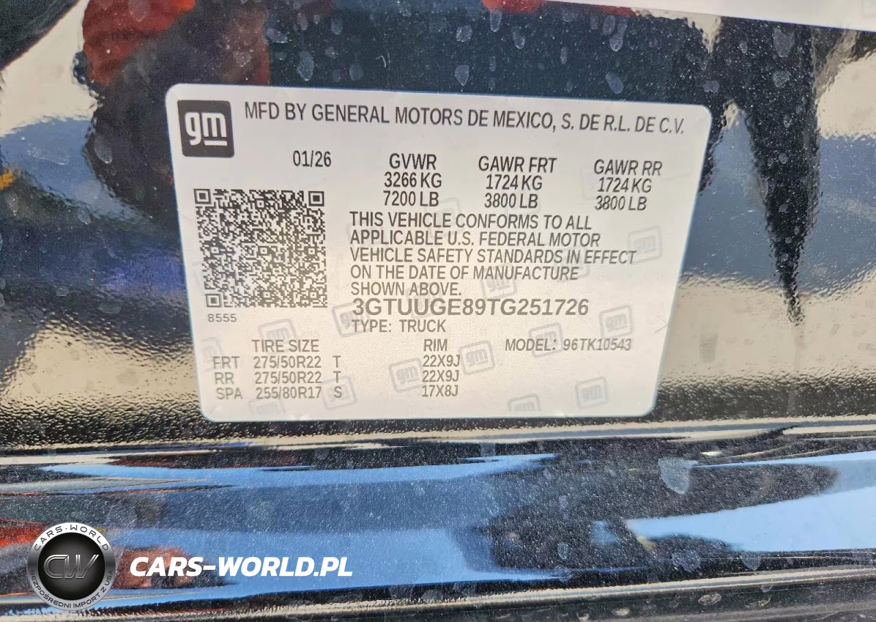 2026 GMC Sierra K1500 Denali VIN:3GTUUGE89TG251726 - 12