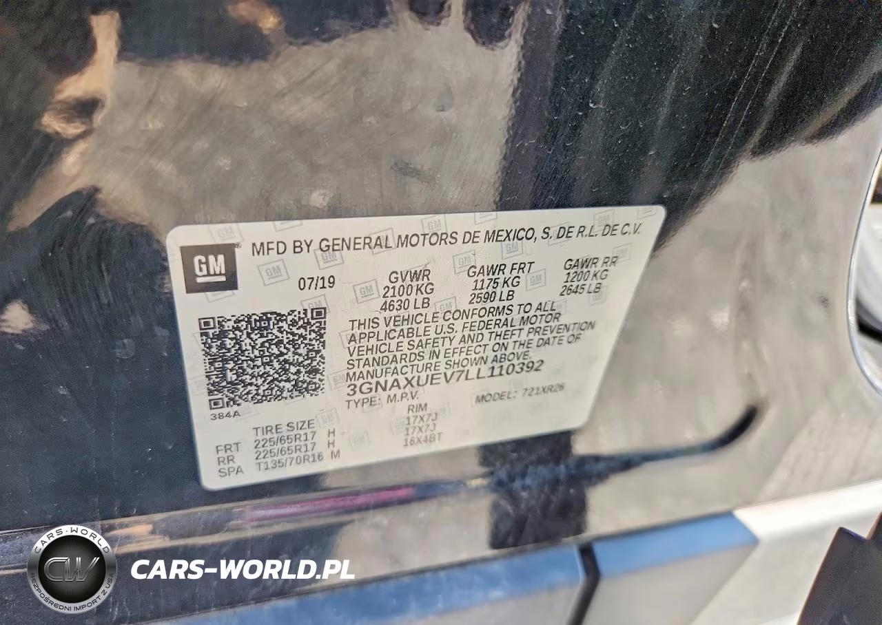 2020 Chevrolet Equinox Lt VIN:3GNAXUEV7LL110392 - 13