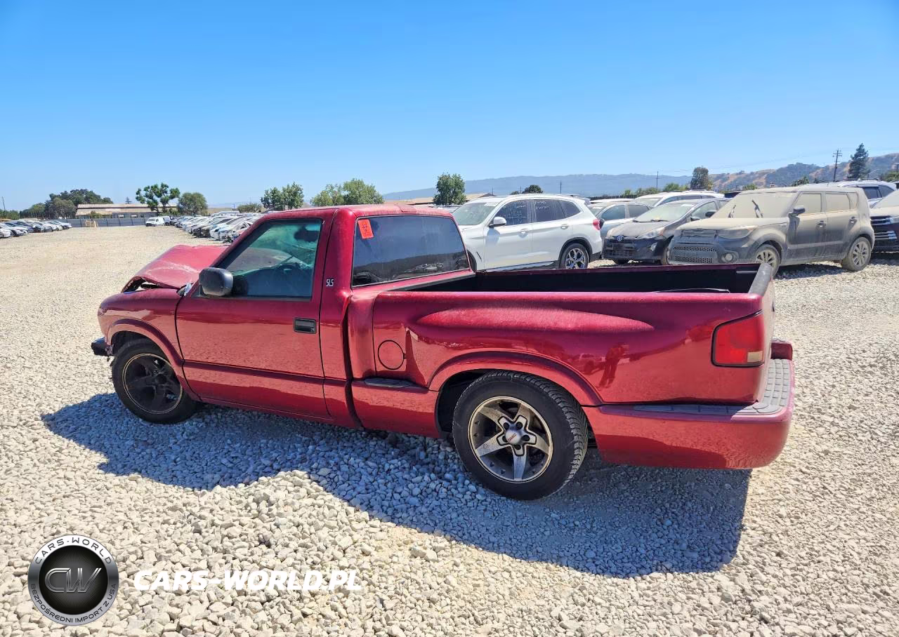 2001 GMC Sonoma VIN:1GTCS145818127701 - 2