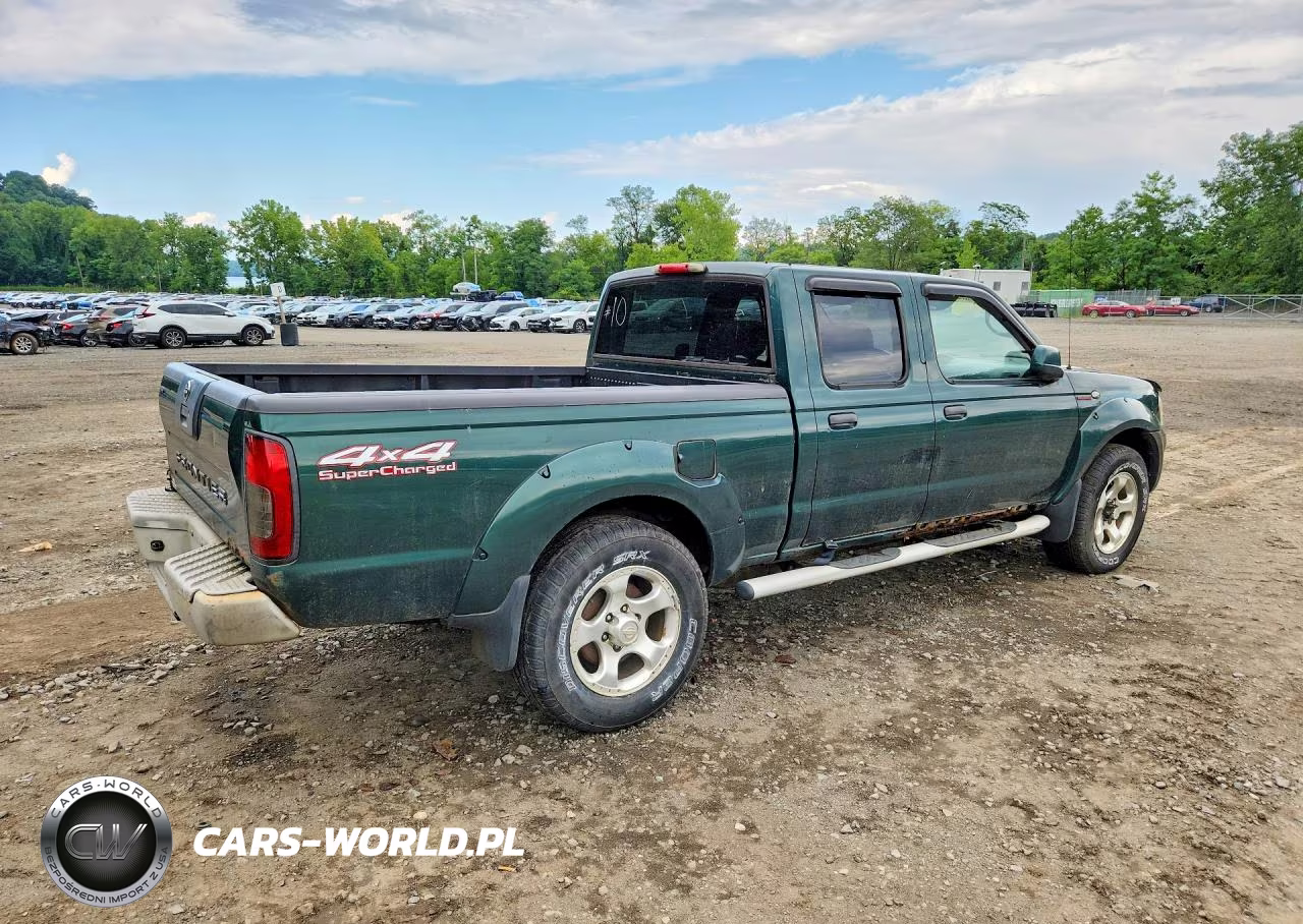 2002 Nissan Frontier Sve-V6 VIN:1N6MD29Y22C390592 - 3