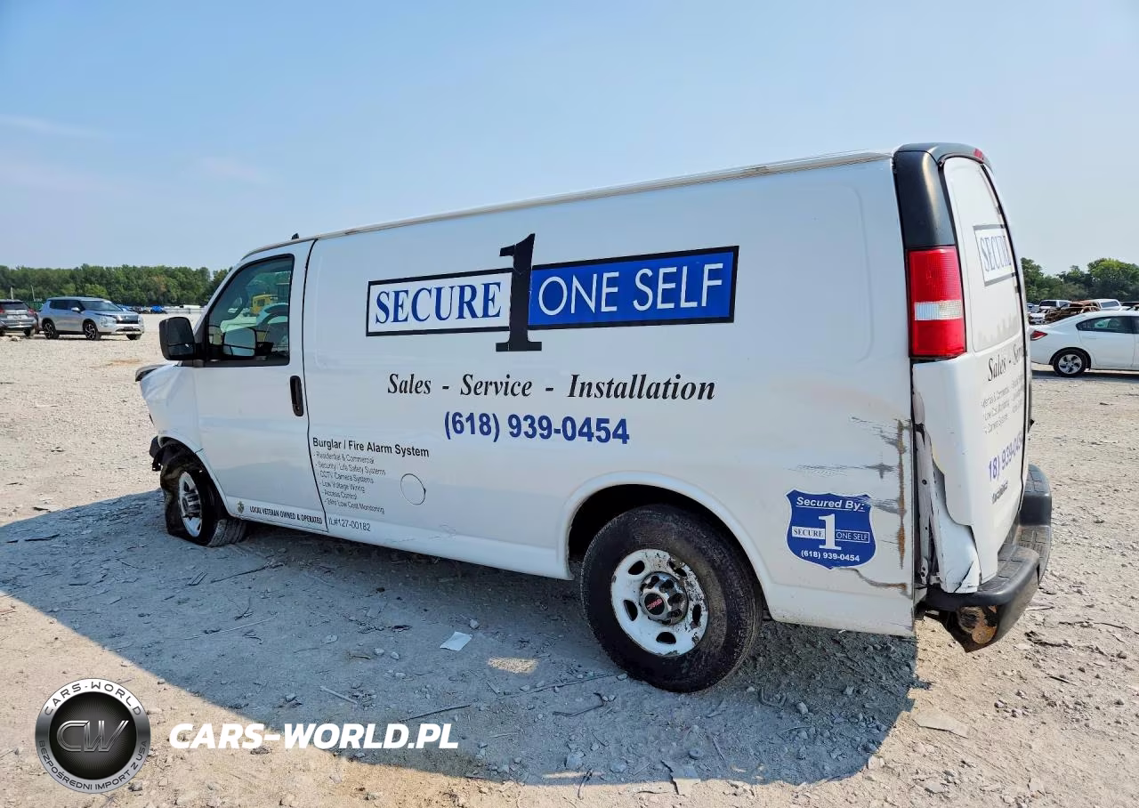2020 GMC Savana G2500 VIN:1GTW7AFG6L1192572 - 2