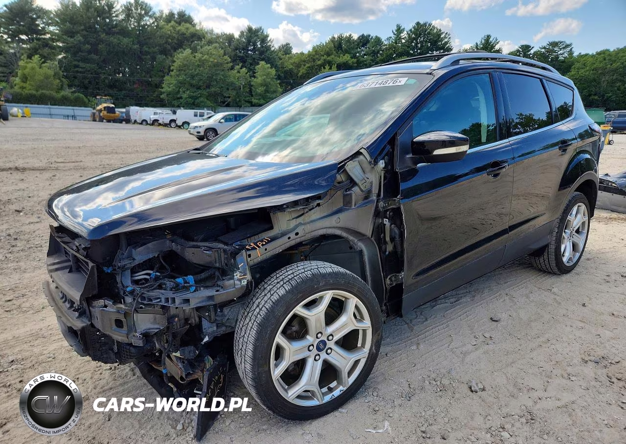 2018 Ford Escape Titanium VIN:1FMCU9J99JUA68466 - 1