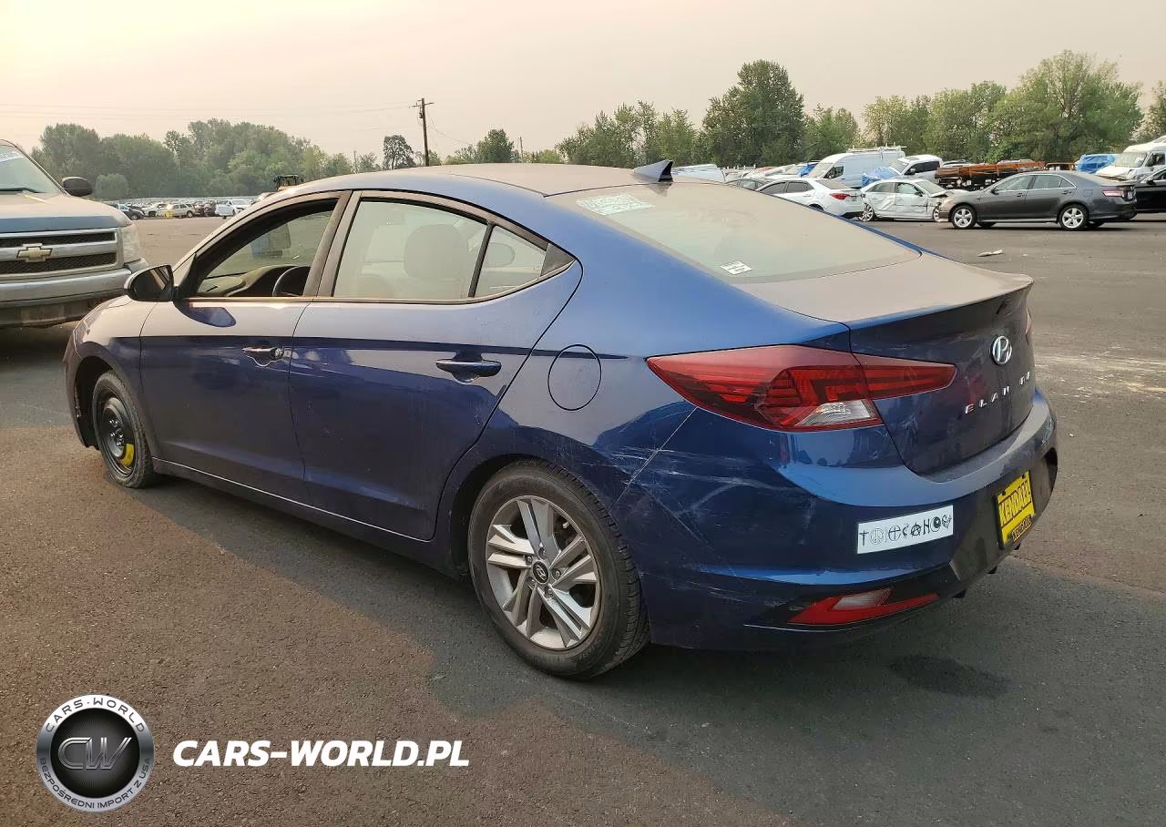 2020 Hyundai Elantra Sel VIN:5NPD84LF9LH542531 - 2