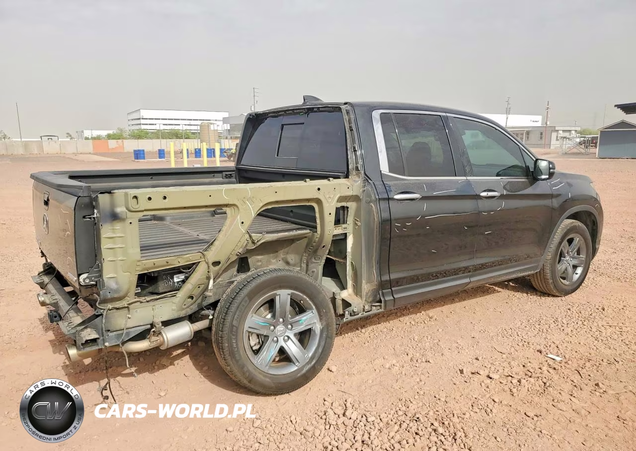 2021 Honda Ridgeline Rtl VIN:5FPYK3F76MB017189 - 3