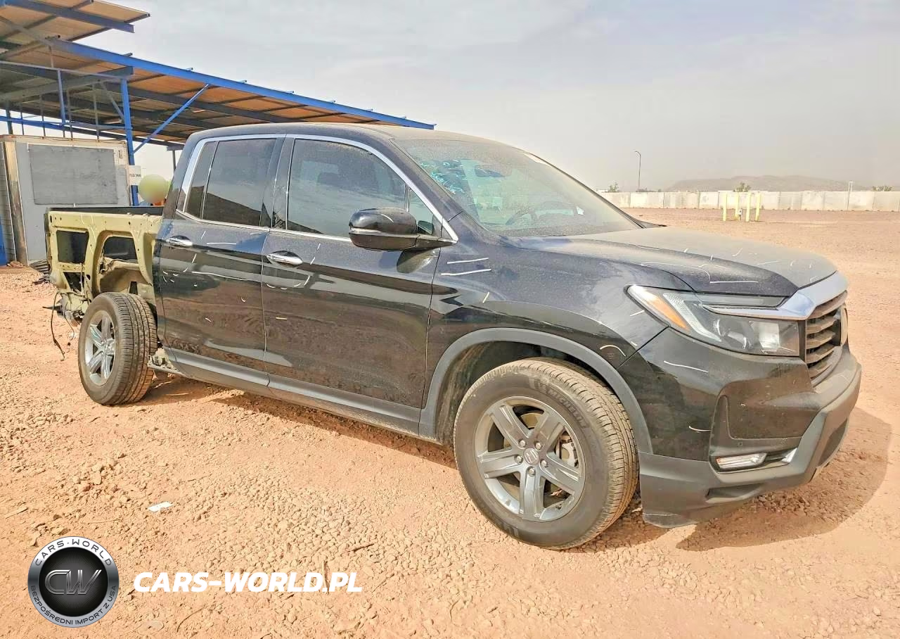 2021 Honda Ridgeline Rtl VIN:5FPYK3F76MB017189 - 4