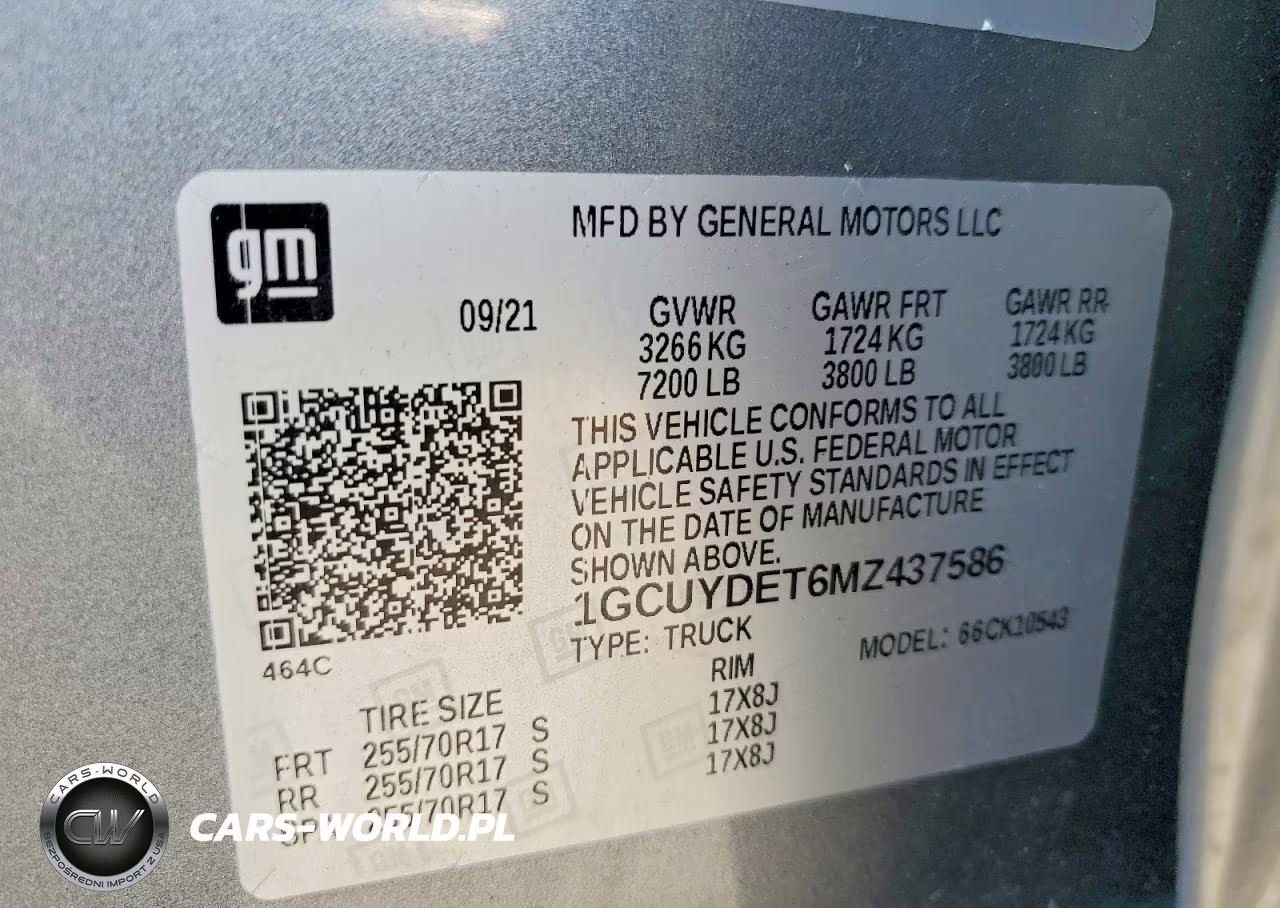 2021 Chevrolet Silverado K1500 Lt VIN:1GCUYDET6MZ437586 - 12