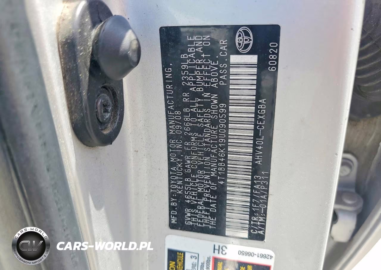2009 Toyota Camry Hybrid VIN:4T1BB46K19U090599 - 12