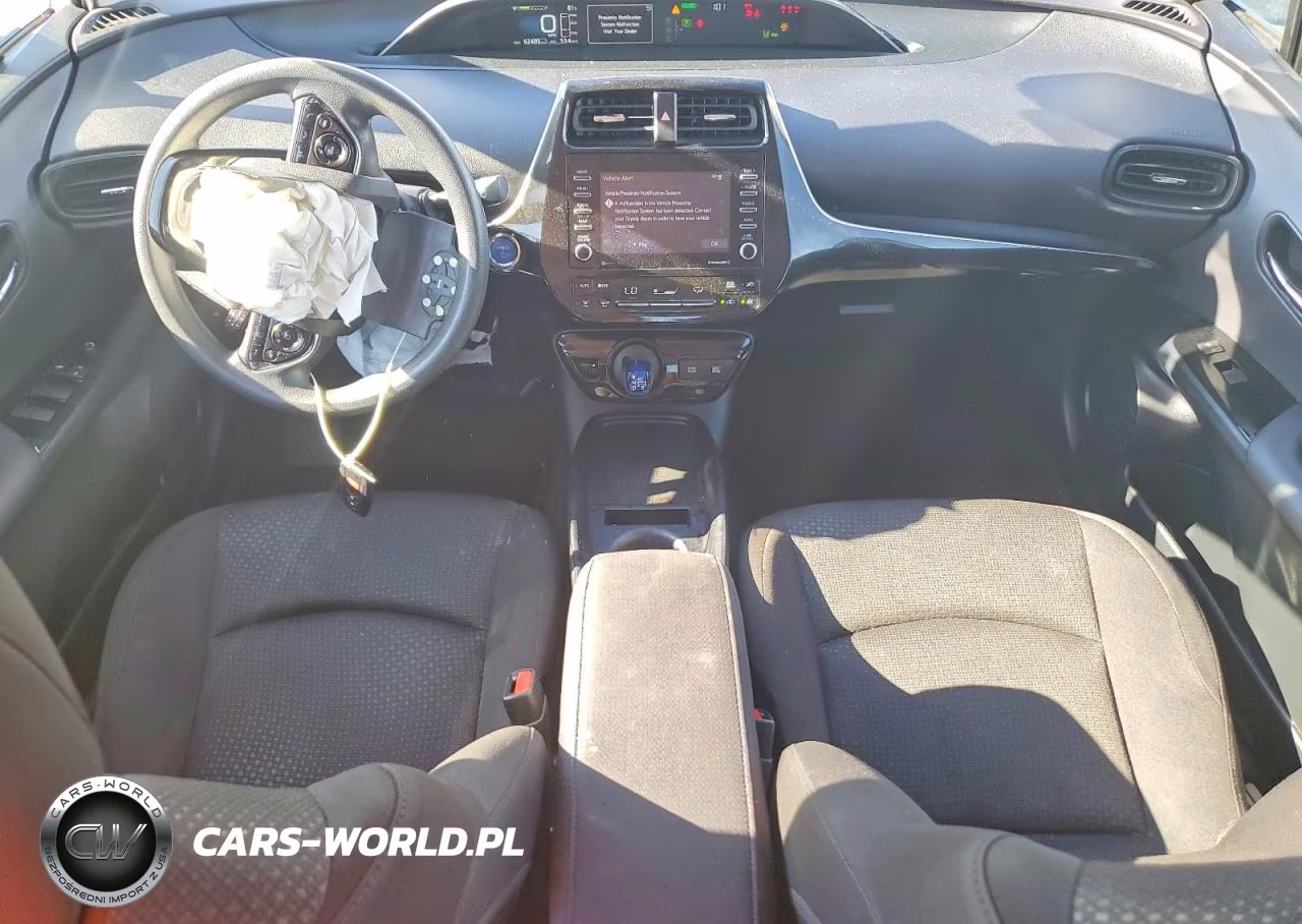 2021 Toyota Prius Le VIN:JTDKAMFU2M3140384 - 8
