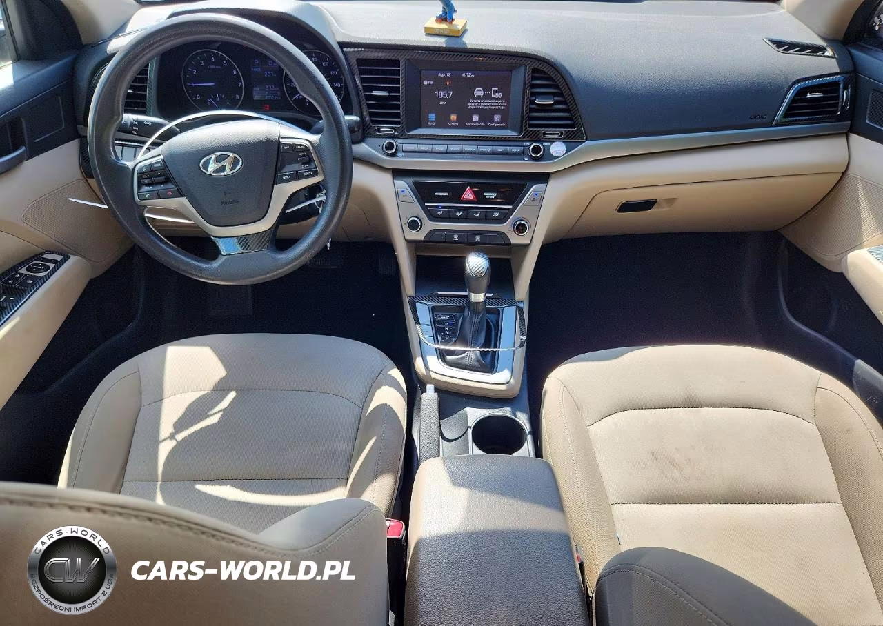 2017 Hyundai Elantra Se VIN:5NPD84LF4HH143484 - 8