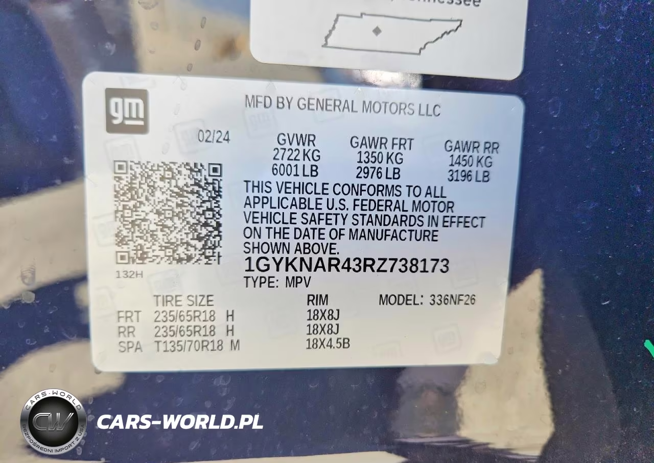 2024 Cadillac Xt5 Luxury VIN:1GYKNAR43RZ738173 - 13