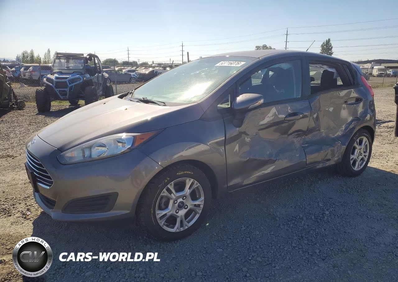 2014 Ford Fiesta Se VIN:3FADP4EJ9EM114417 - 1