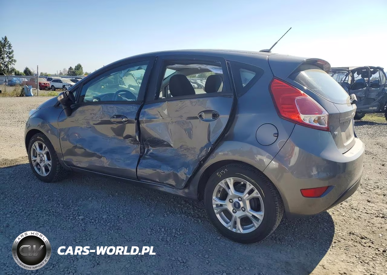 2014 Ford Fiesta Se VIN:3FADP4EJ9EM114417 - 2
