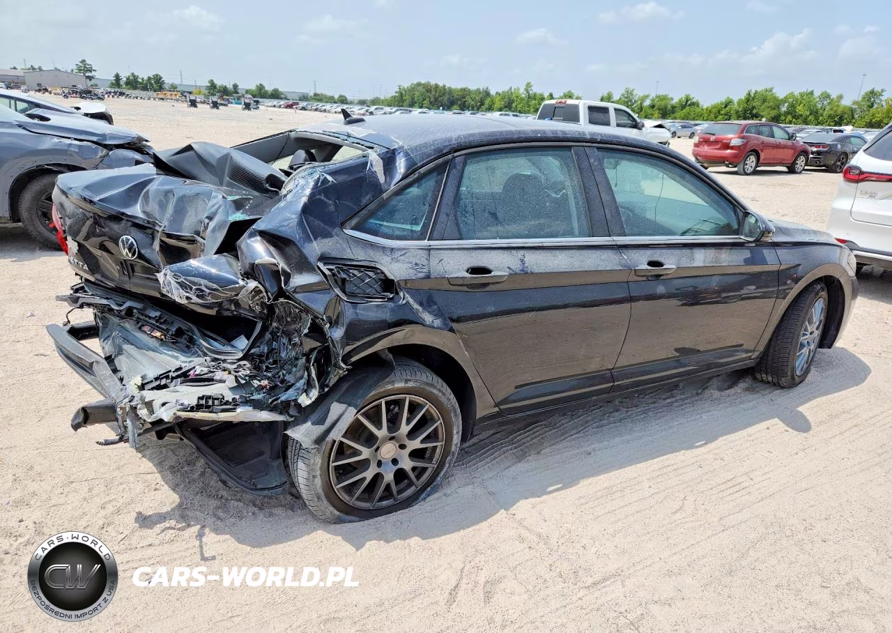 2024 Volkswagen Jetta Se VIN:3VW7M7BU1RM072747 - 3