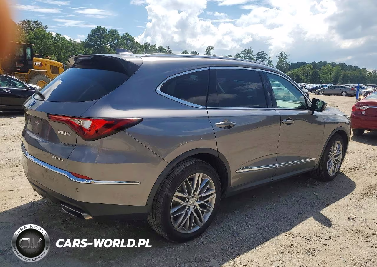 2022 Acura Mdx Advance VIN:5J8YE1H88NL039804 - 3