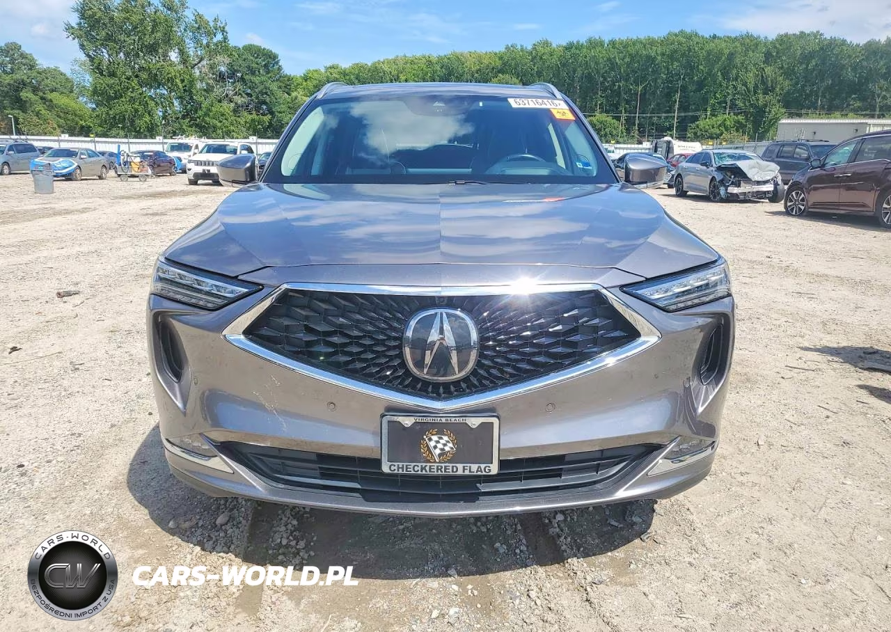 2022 Acura Mdx Advance VIN:5J8YE1H88NL039804 - 5