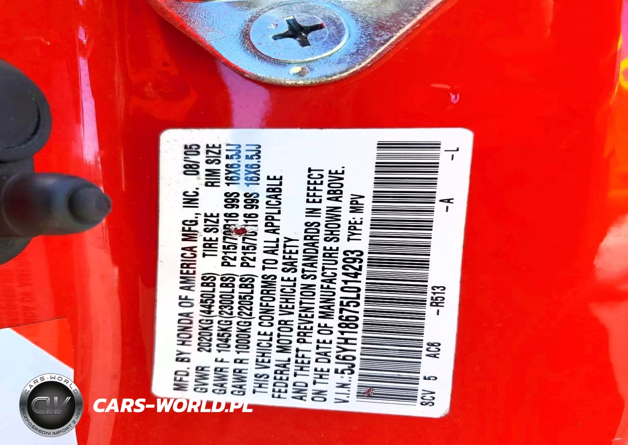 2005 Honda Element Ex VIN:5J6YH18675L014293 - 13