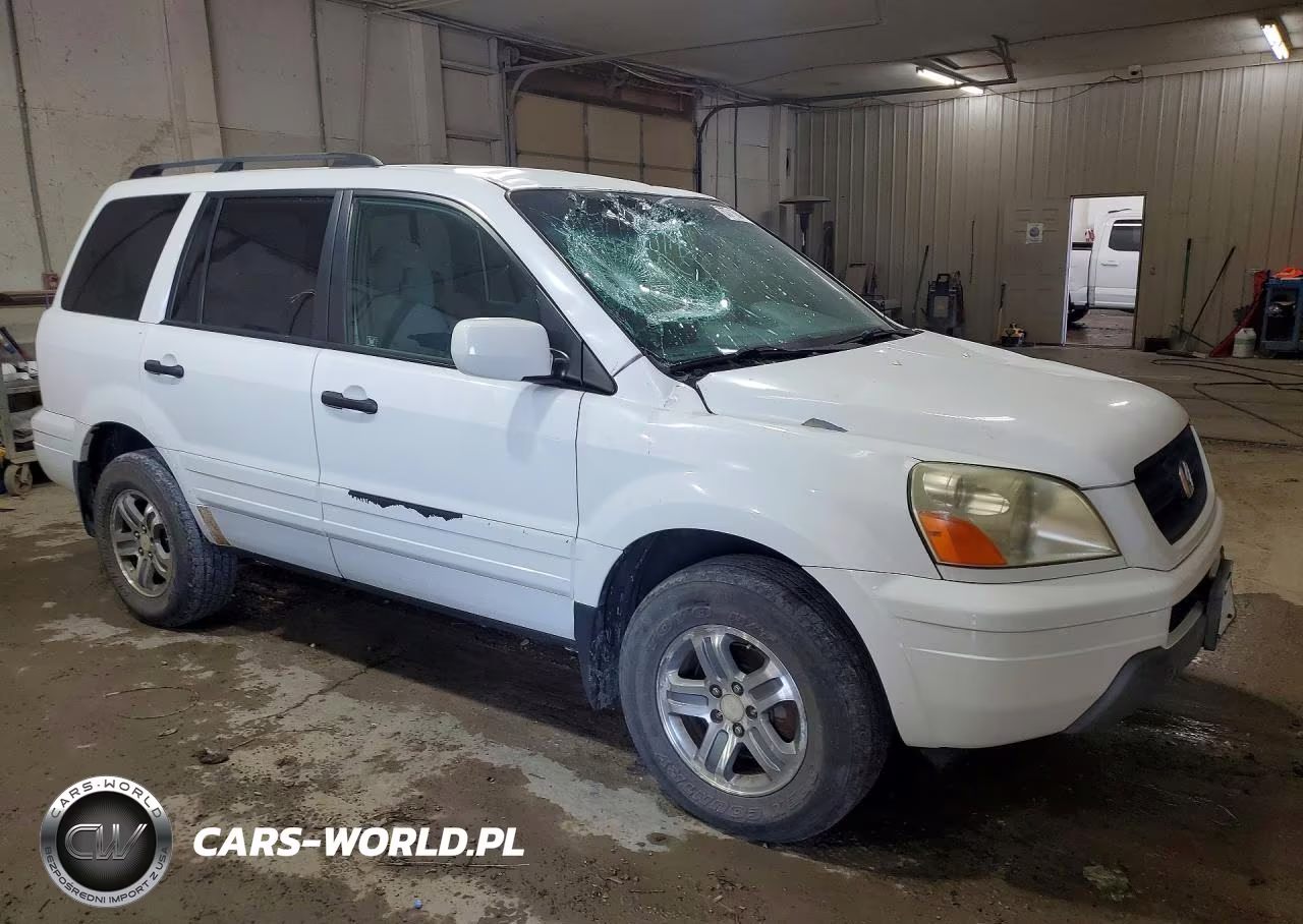 2003 Honda Pilot Ex VIN:2HKYF18463H508110 - 4