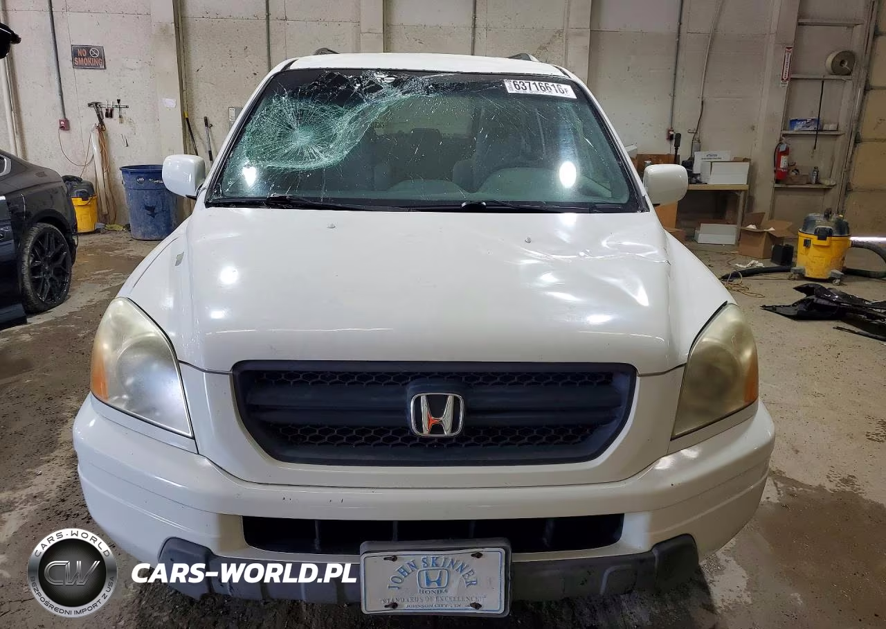 2003 Honda Pilot Ex VIN:2HKYF18463H508110 - 5