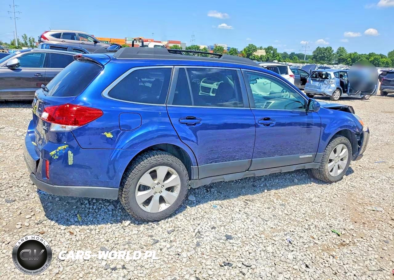 2010 Subaru Outback 2.5I Premium VIN:4S4BRBCC9A3318243 - 3