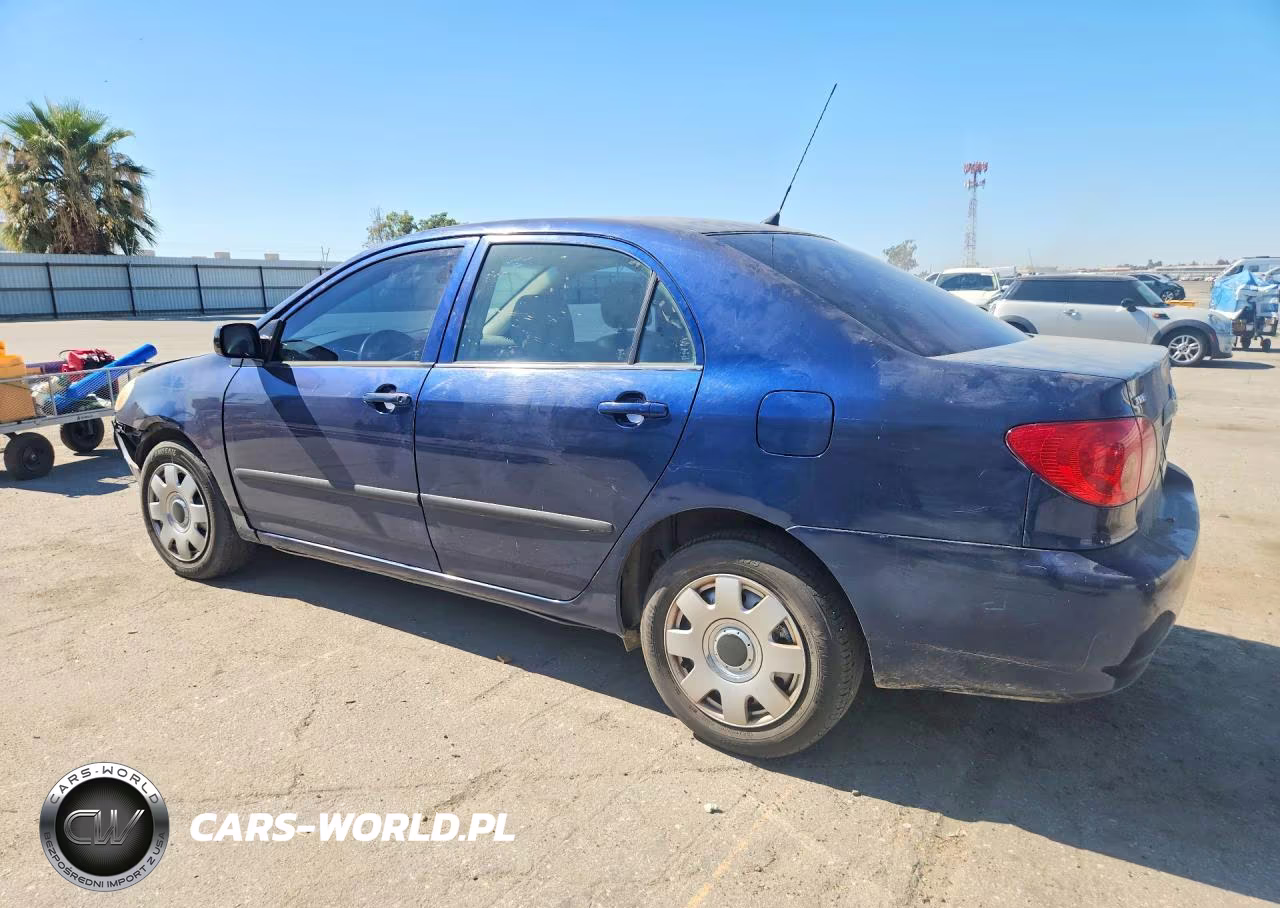 2007 Toyota Corolla Ce VIN:JTDBR32E570130343 - 2