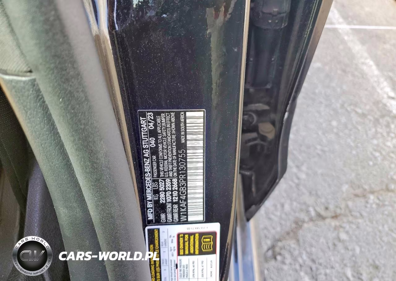 2023 Mercedes-Benz C 300 VIN:W1KAF4GB3PR130755 - 12