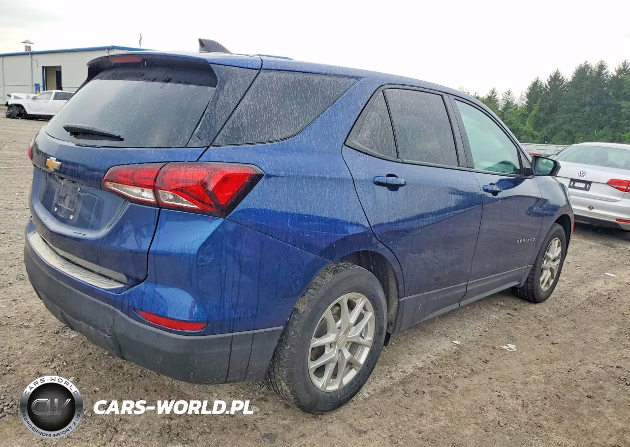 2022 Chevrolet Equinox Ls VIN:3GNAXHEV4NS203936 - 3