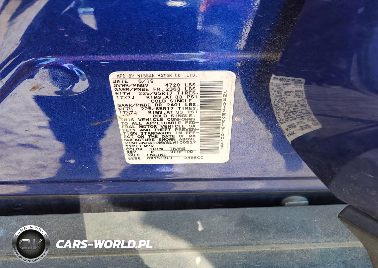 2020 Nissan Rogue Sv VIN:JN8AT2MV8LW100527 - 14