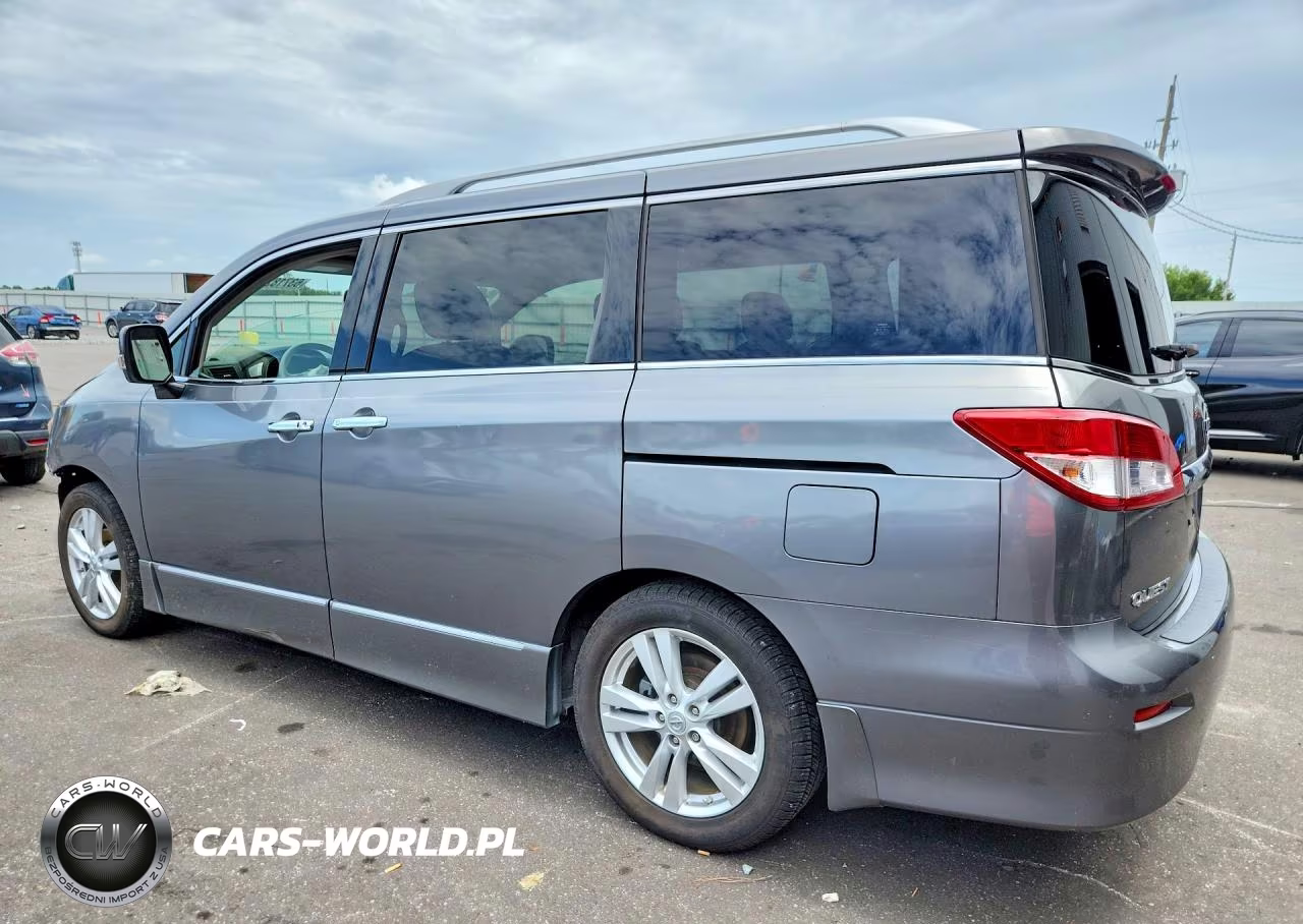 2015 Nissan Quest 3.5 Sl VIN:JN8AE2KP8F9124201 - 2
