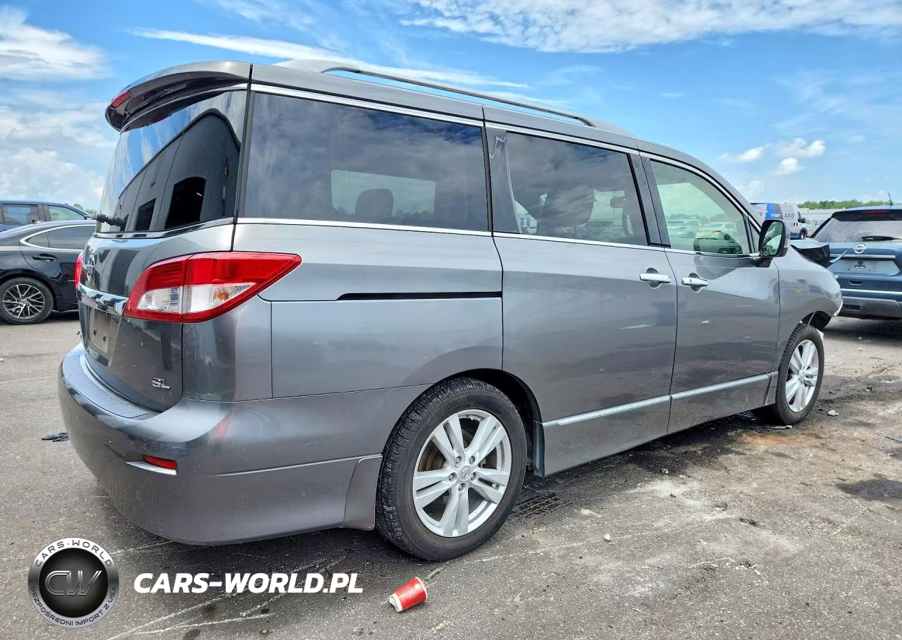 2015 Nissan Quest 3.5 Sl VIN:JN8AE2KP8F9124201 - 3
