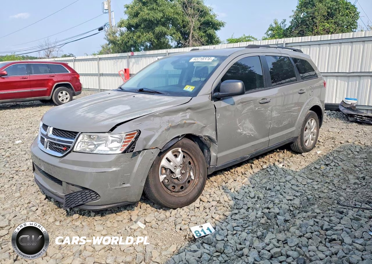 2019 Dodge Journey Se VIN:3C4PDCAB3KT862543 - 1