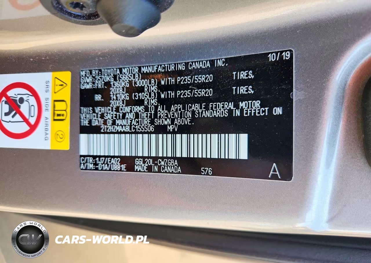 2020 Lexus Rx 350 VIN:2T2HZMAA8LC155506 - 13