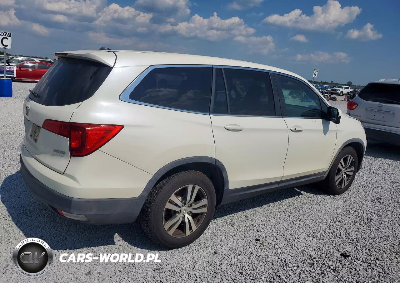 2016 Honda Pilot Exln VIN:5FNYF6H79GB084076 - 3