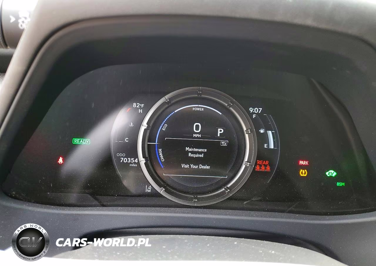 2020 Lexus Ux 250H VIN:JTHR9JBH5L2032083 - 9