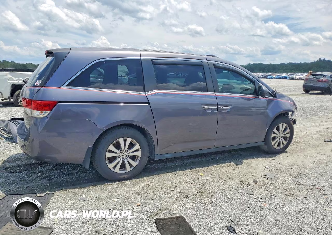 2015 Honda Odyssey Exl VIN:5FNRL5H66FB067541 - 3