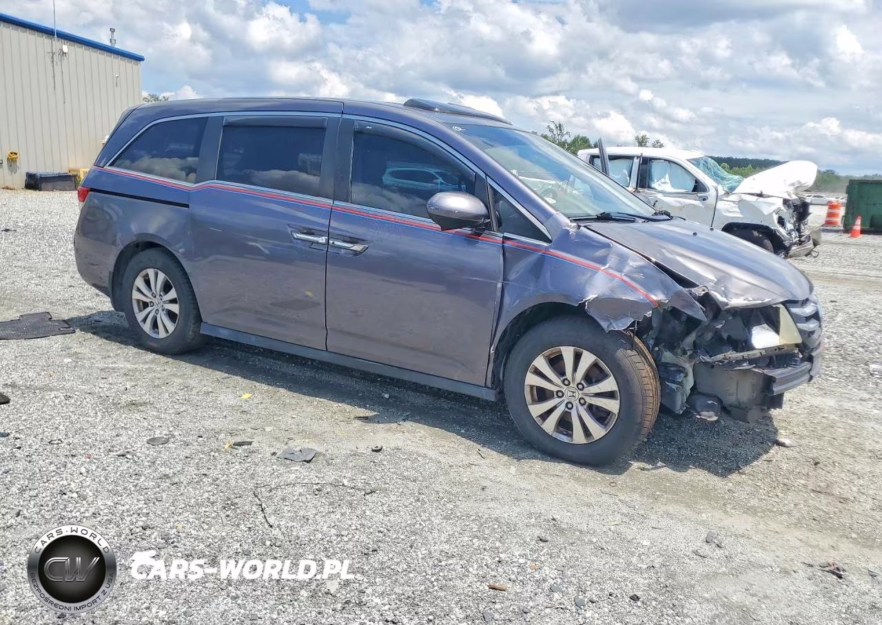 2015 Honda Odyssey Exl VIN:5FNRL5H66FB067541 - 4
