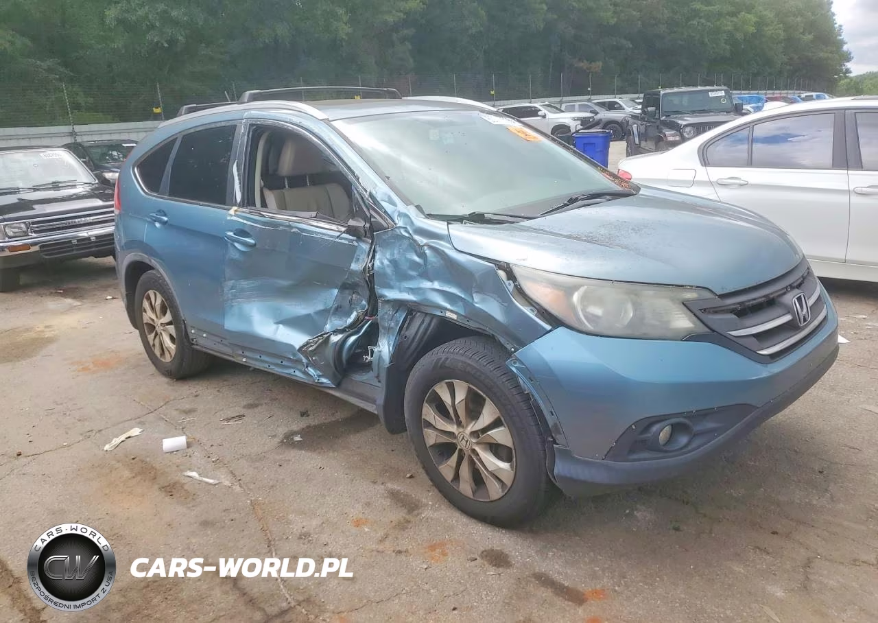 2014 Honda Cr-V Exl VIN:2HKRM3H70EH533183 - 4