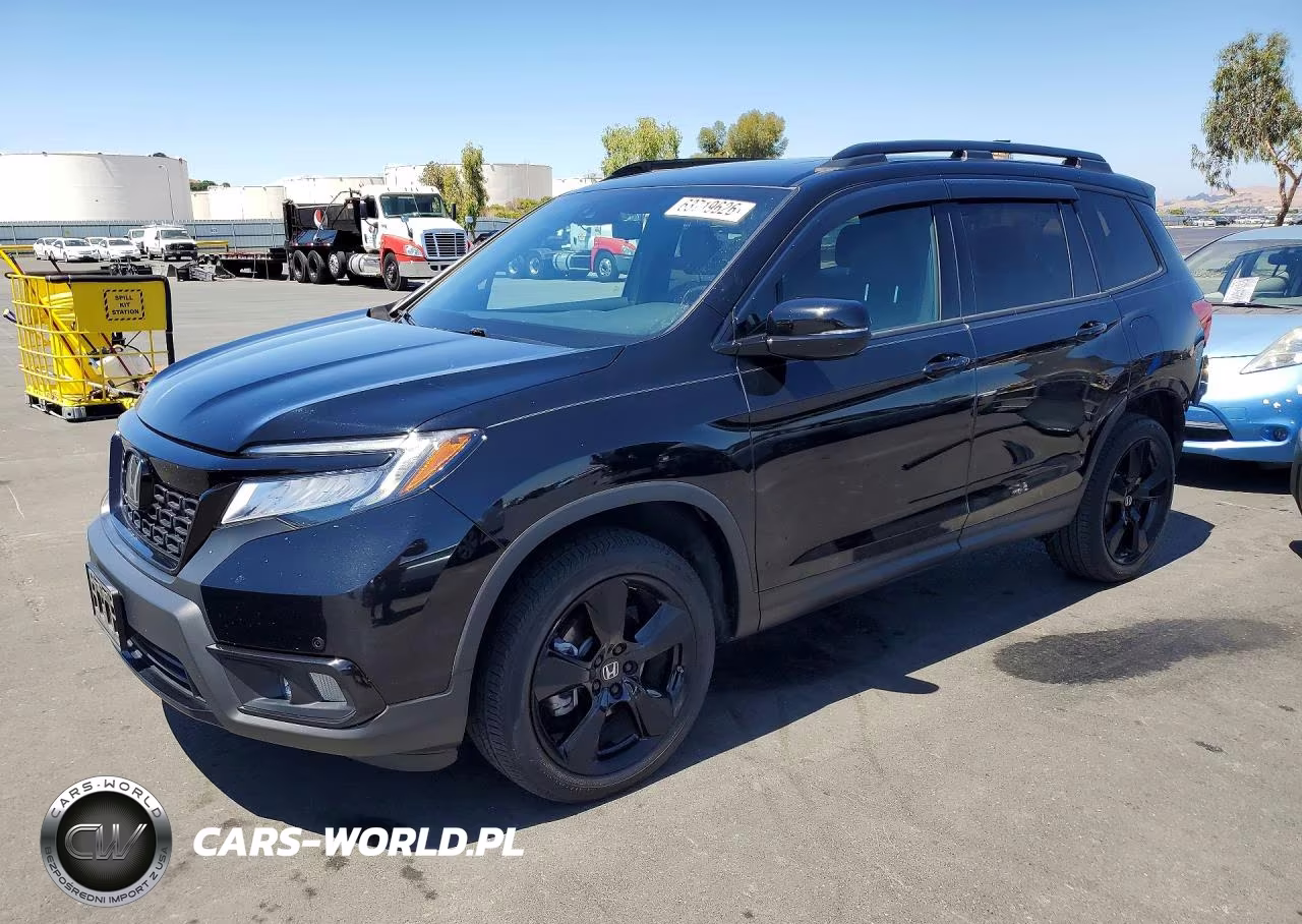 2021 Honda Passport Elite VIN:5FNYF8H01MB003002 - 1