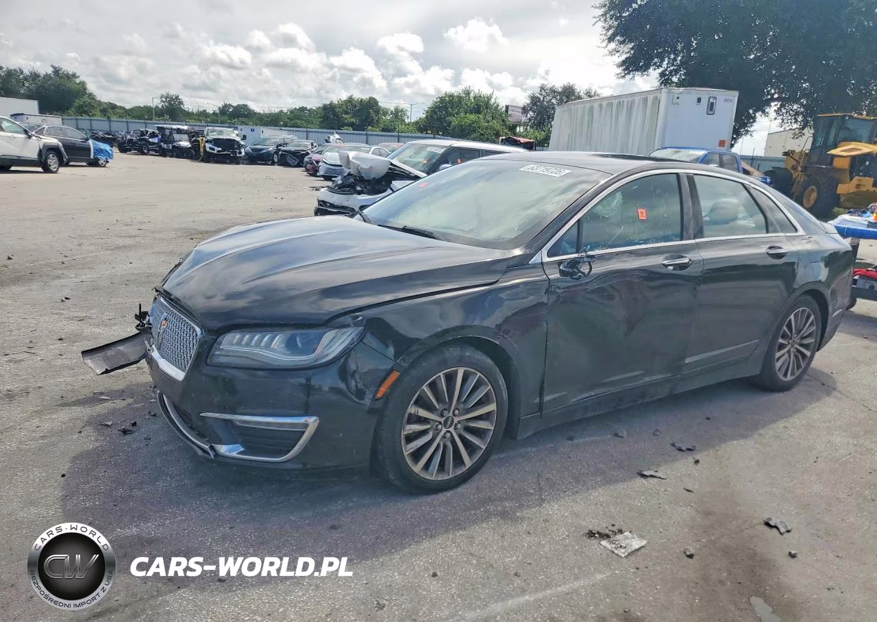 2017 Lincoln Mkz Select VIN:3LN6L5D91HR620886 - 1
