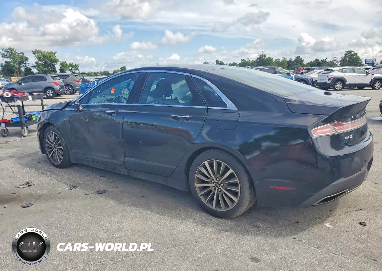 2017 Lincoln Mkz Select VIN:3LN6L5D91HR620886 - 2
