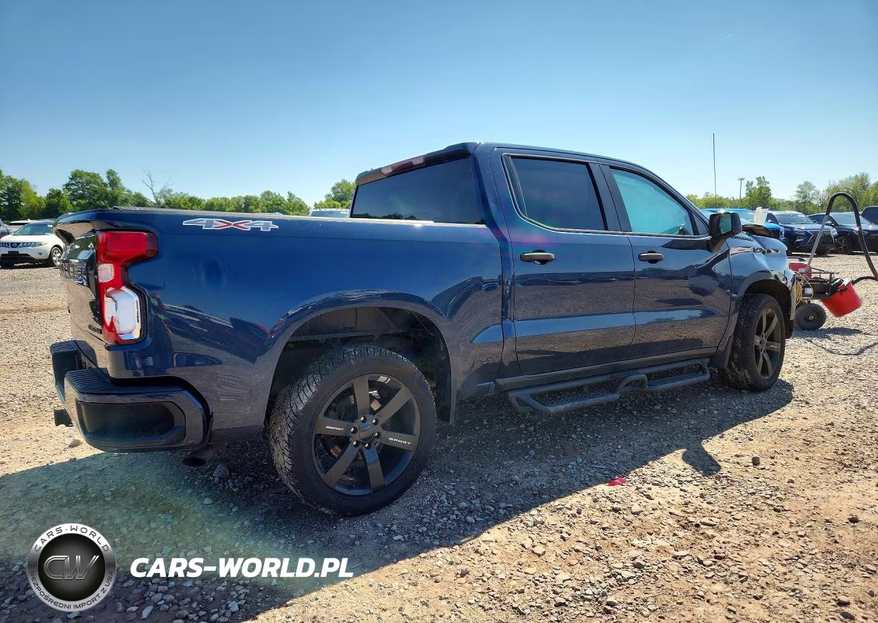 2020 Chevrolet Silverado K1500 Custom VIN:3GCPYBEK6LG251926 - 3