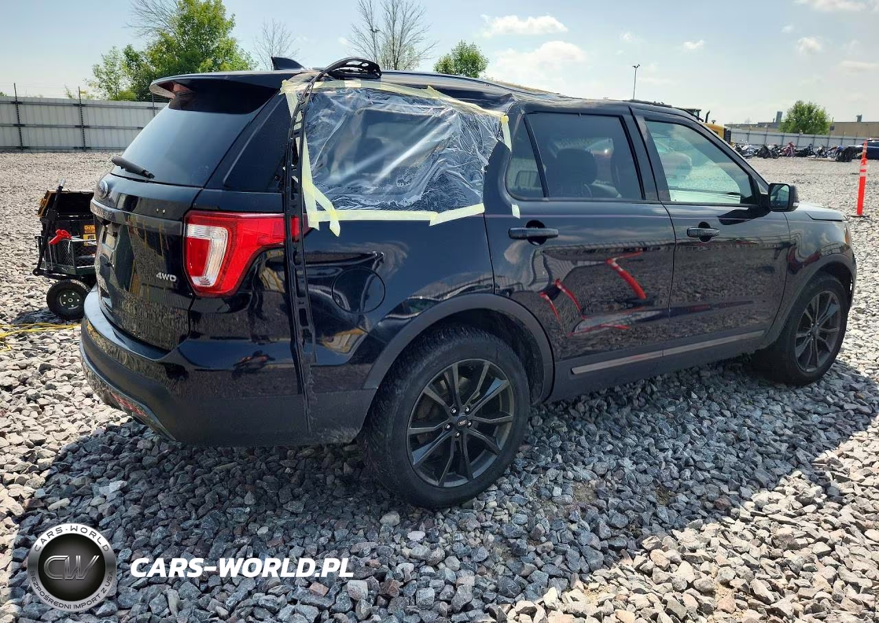 2017 Ford Explorer Xlt VIN:1FM5K8D81HGB20628 - 3