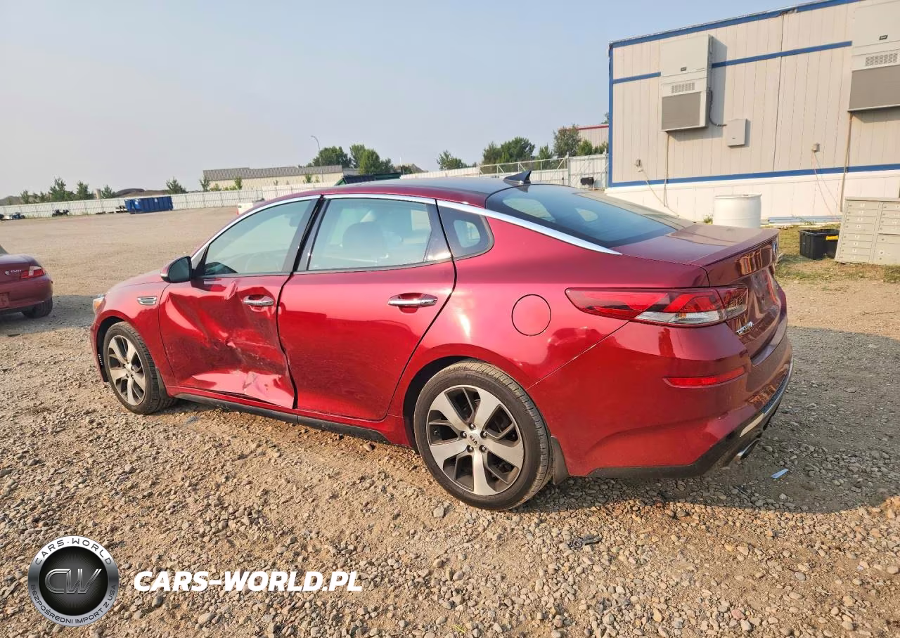 2019 Kia Optima S VIN:5XXGT4L31KG294495 - 2