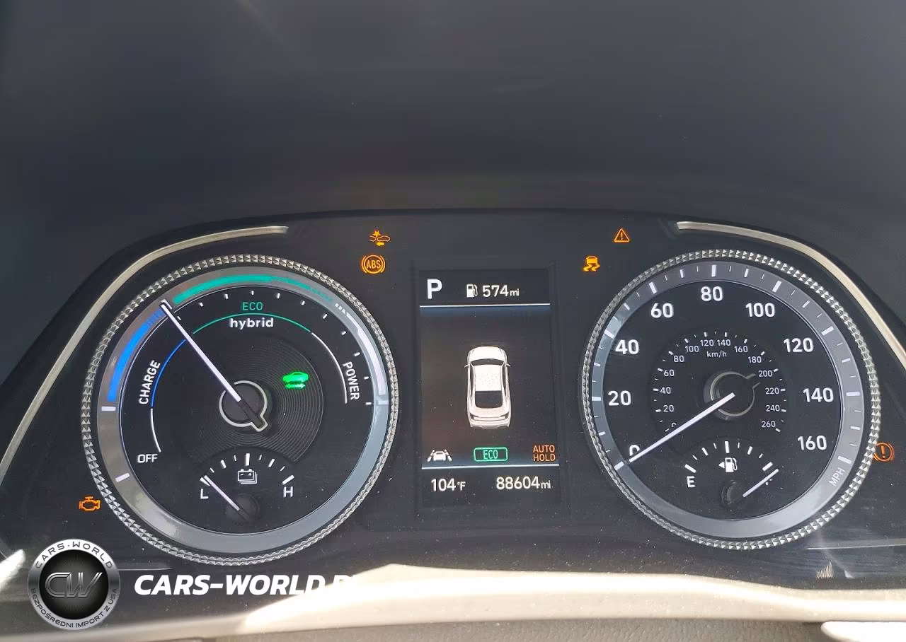 2021 Hyundai Sonata Hybrid Blue VIN:KMHL24JJXMA026798 - 9