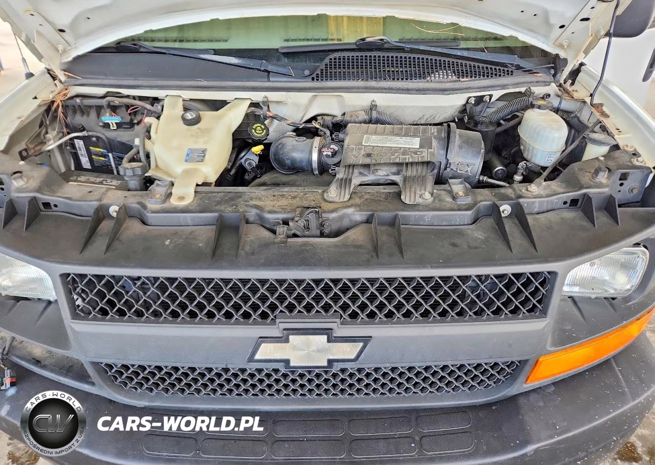2008 Chevrolet Express G1500 Delivery Van VIN:1GCFG15X081189501 - 12
