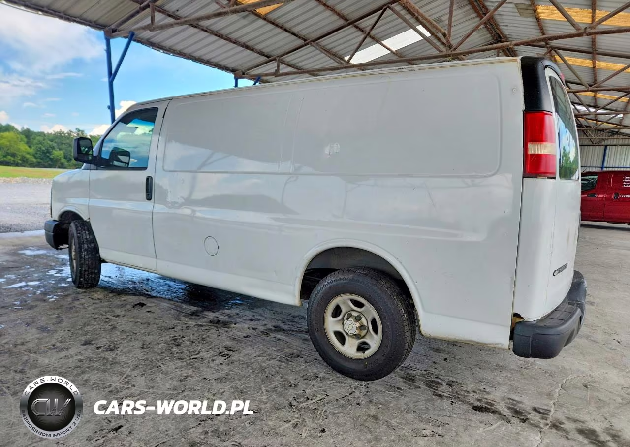 2008 Chevrolet Express G1500 Delivery Van VIN:1GCFG15X081189501 - 2