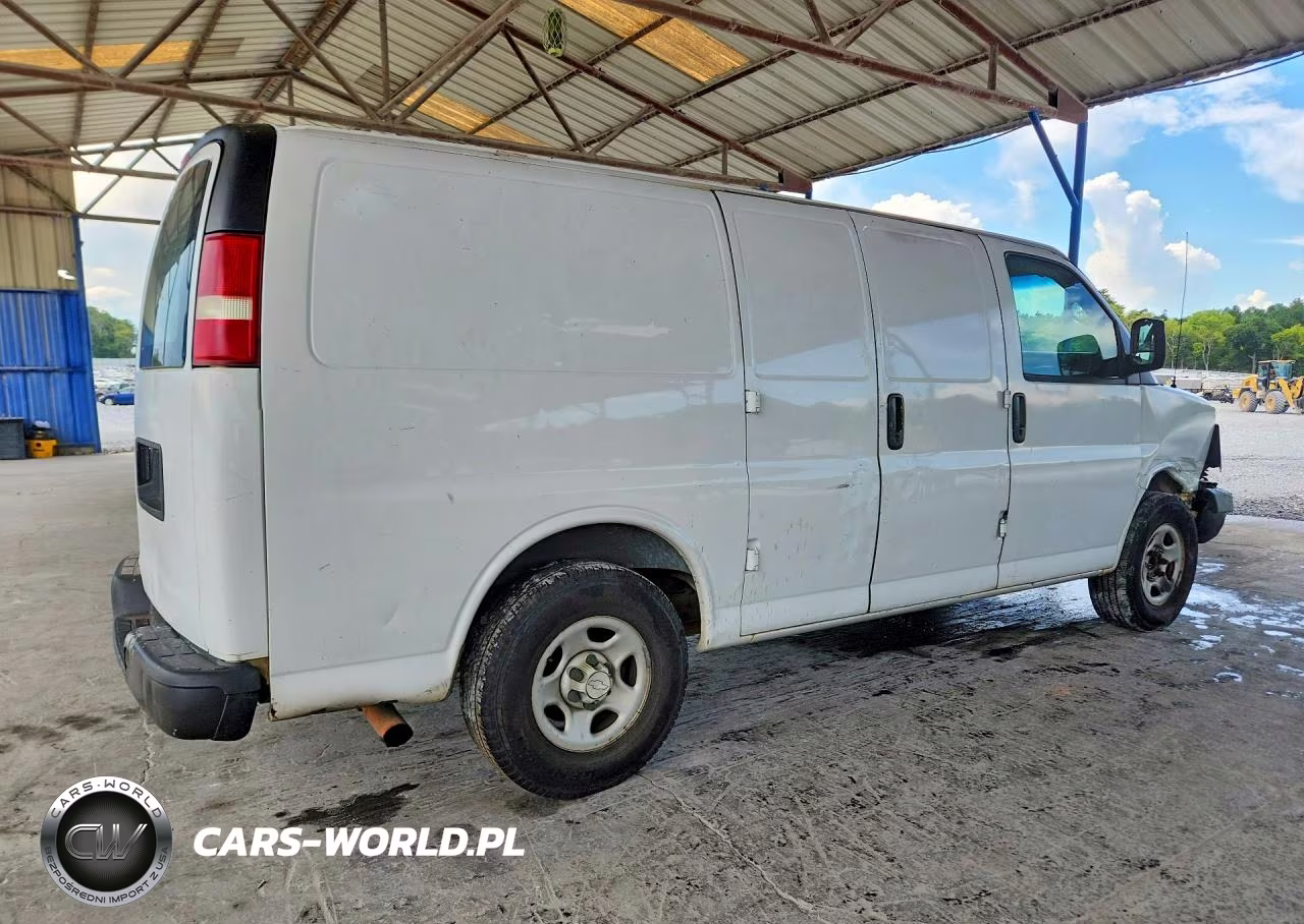 2008 Chevrolet Express G1500 Delivery Van VIN:1GCFG15X081189501 - 3